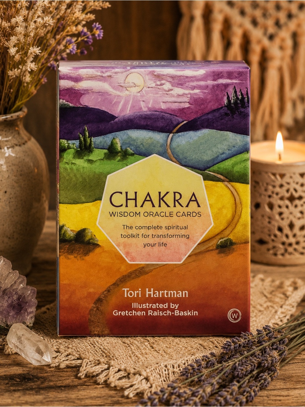 Chakra Wisdom Oracle Cards by Tori Hartman Deck